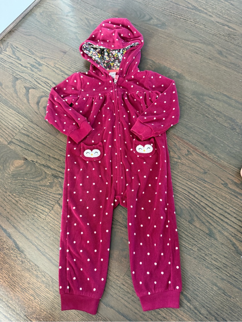 24 Month Carter’s Fleece Zip Up Outfit